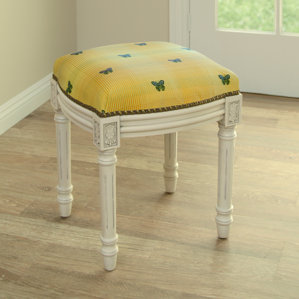 Yellow Vanity Stools You\'ll Love | Wayfair Yellow Vanity Stools You\'ll Love | Wayfair