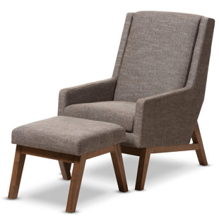 Best Brydon Upholstered Lounge Chair and Ottoman by George Oliver Accent Furniture Brydon Upholstered Lounge Chair and Ottoman by George Oliver Accent Furniture