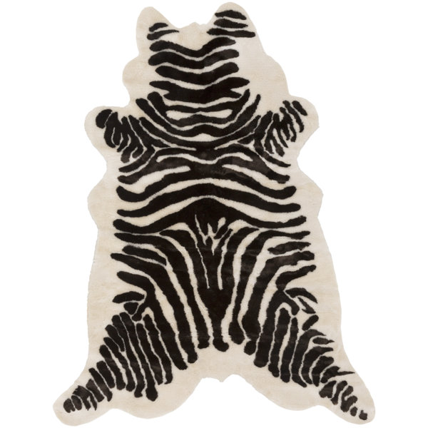 Shangrila Onyx Black/Ivory Area Rug by Mercer41