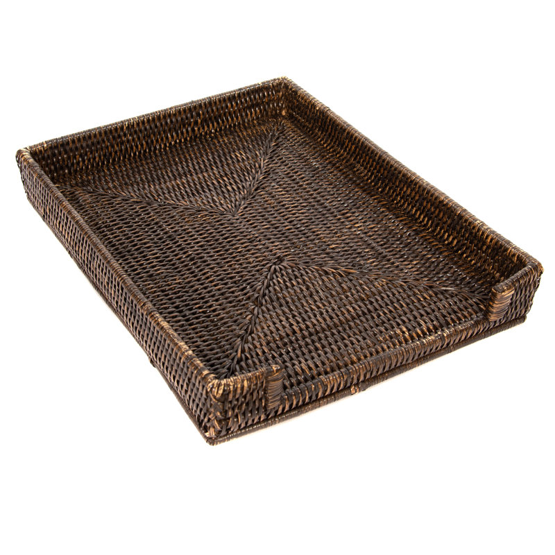 Rattan Paper Tray Basket