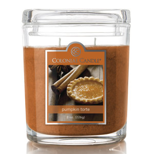 Oval Pumpkin Torte Scent Jar Candle (Set of 4)