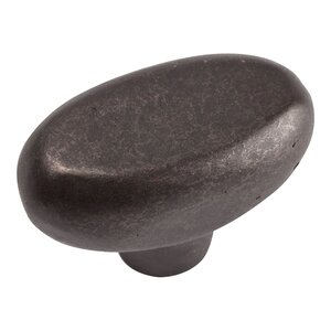 Distressed Oval Knob