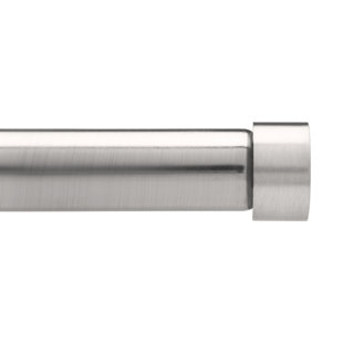 Modern Contemporary Brushed Nickel Curtain Rods Allmodern
