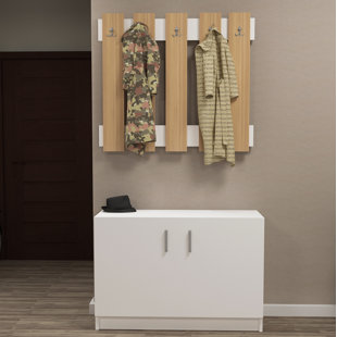 Entryway Coat And Shoe Rack Wayfair Quickview