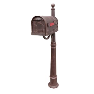 Hummingbird Mailbox with Post Included