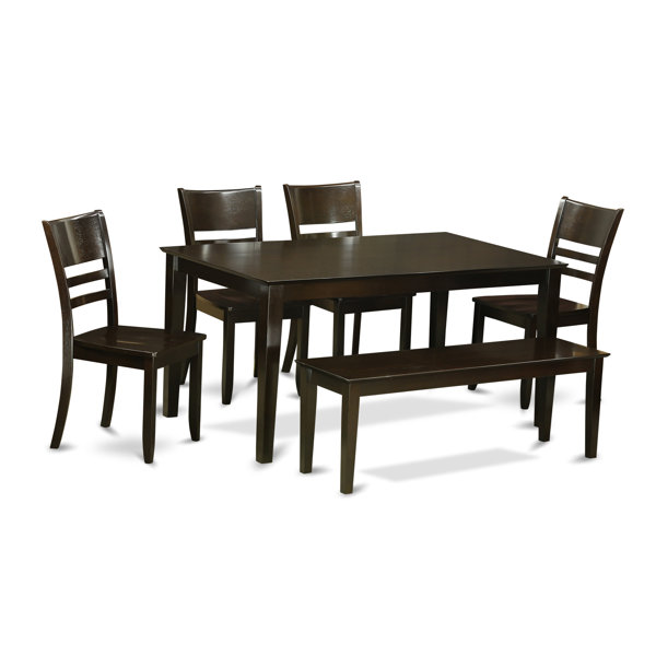 #2 Capri 6 Piece Dining Set By Wooden Importers Top Reviews