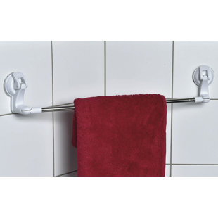 Suction Cup Towel Bar Wayfair Swiveling Suction 24 8 Wall Mounted Towel Bar
