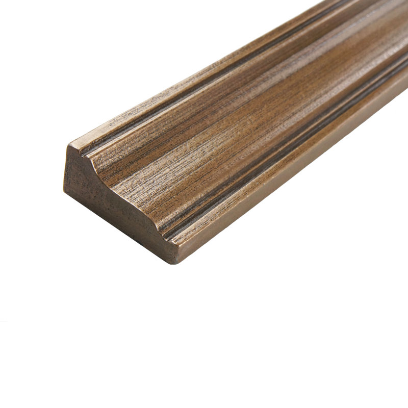 Elitetile Milton 12 X 2 Metal Counter Rail Tile Trim In Piazza Milton 12 X 2 Metal Counter Rail Tile Trim In Piazza Bronze