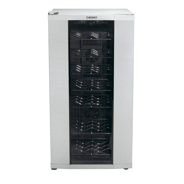 32 Bottle Dual Zone Freestanding Wine Cooler by Cu