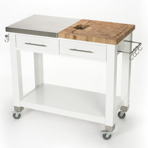 Kitchen Island 18 Deep stainless steel kitchen islands & carts you'll love | wayfair Kitchen Island 18 Deep stainless steel kitchen islands & carts you'll love | wayfair