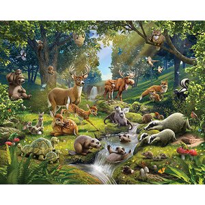Walltastic Animals of The Forest 120' x 96