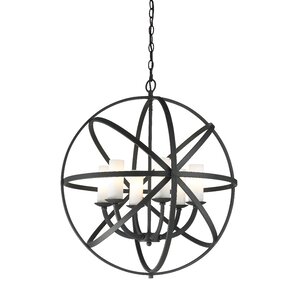 Aranya 6-Light Globe Pendant