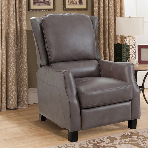 Surles Leather Manual Recliner By Red Barrel Studio