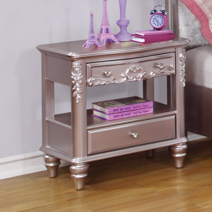 Whitney 1 Drawer Nightstand by Viv + Rae