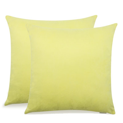 Dugan Soft Microsuede Throw Pillows Reviews Allmodern