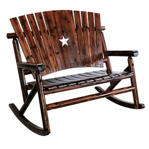 Char-Log Star Double Rocking Chair II