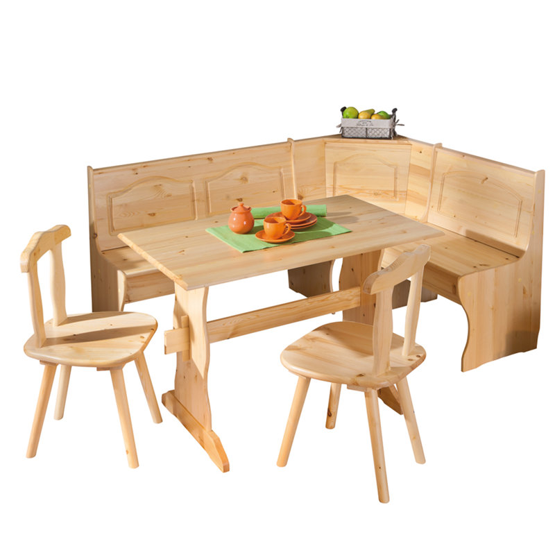 Alpenhome Wamsutter Corner Dining Set With 2 Chairs And Storage Wamsutter Corner Dining Set With 2 Chairs And Storage Bench