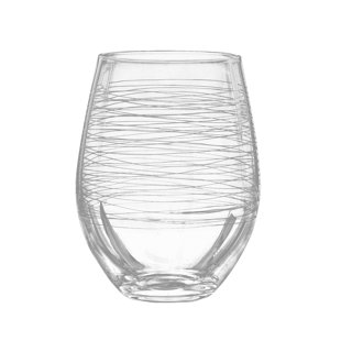 Graffiti 20 oz. Stemless Wine Glass