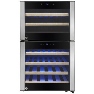 45 Bottle Dual Zone Built-In Wine Cooler