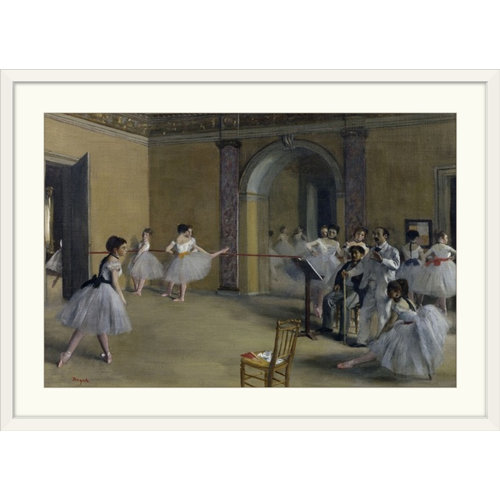 Wallhogs Degas The Dance Foyer At The Opera On The Rue Le Peletier