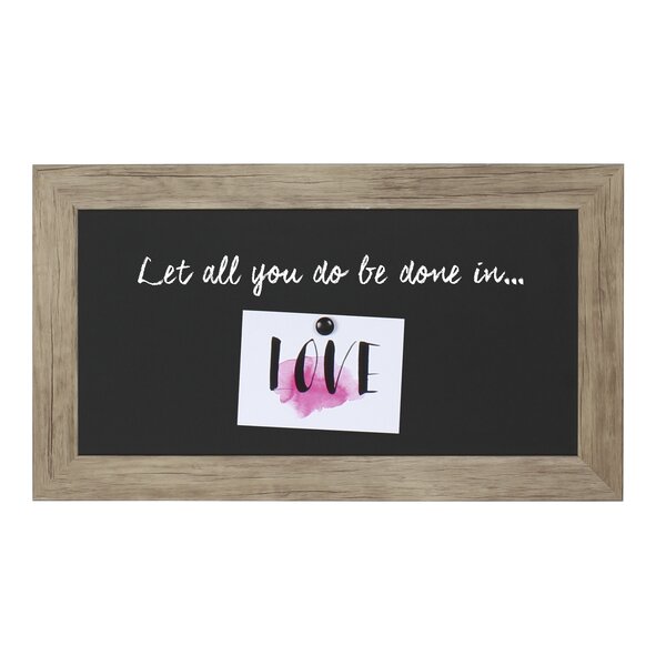 Beatrice Magnetic Wall Mounted Chalkboard by Uniek