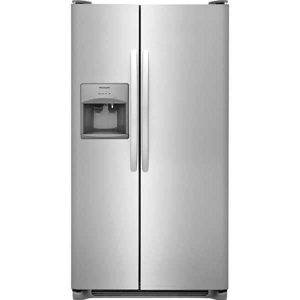 22.1 Cu ft. Side-by-Side Refrigerator with LED Lighting by Frigidaire