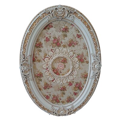 French Foliate Oval Chandelier Ceiling Medallion Art Frame Direct