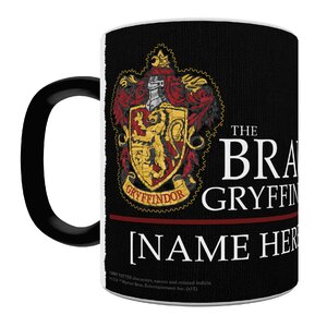 Harry Potter Gryffindor Robe Personalized Heat Sensitive Coffee Mug
