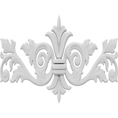 Sundance Rosette Applique Ekena Millwork Size 6 H x 8 W x 63 D