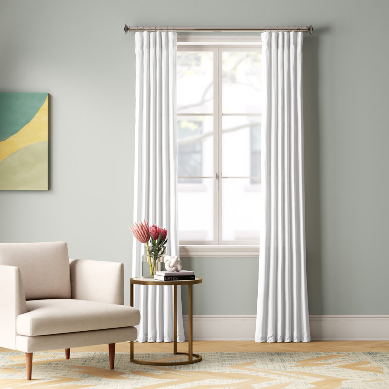 Foundstone Livia Velvet Solid Color Room Darkening Thermal