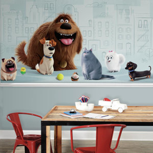 Secret Life of Pets Chair Rail 10.5' x 72