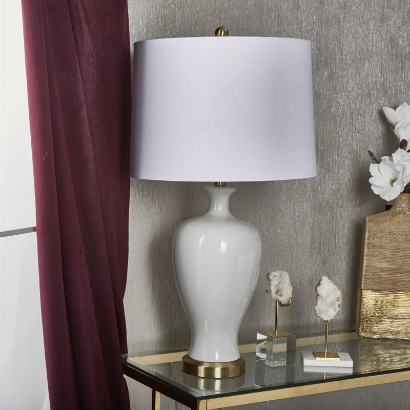 ceramic urn table lamp
