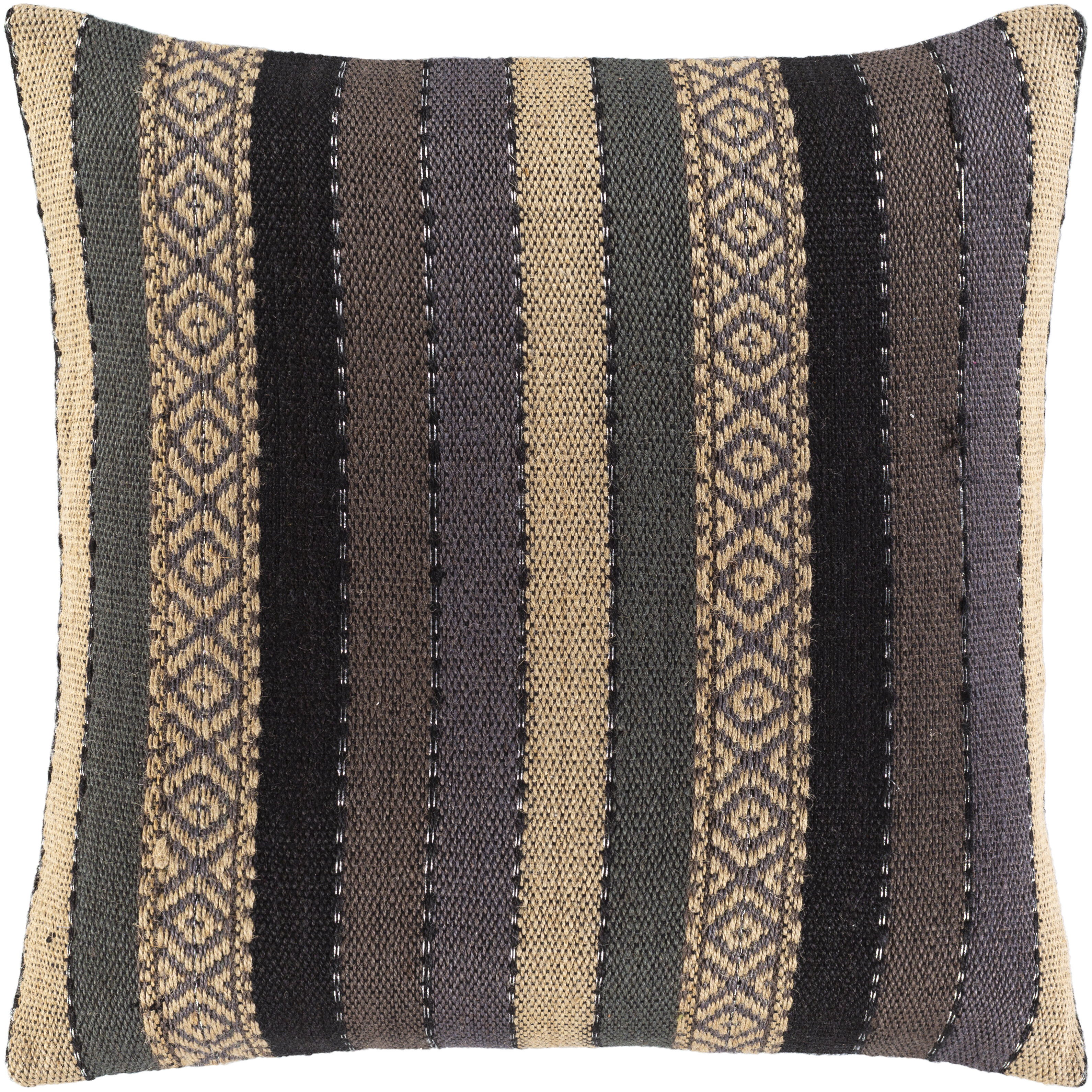 striped throw pillow covers