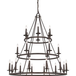 Bedford 24-Light Candle-Style Chandelier