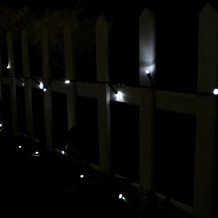 Sol 72 Outdoor Santorini 68 Outdoor Solar Powered 200 Bulb Wide Angle Led Mini String Light Reviews Wayfair