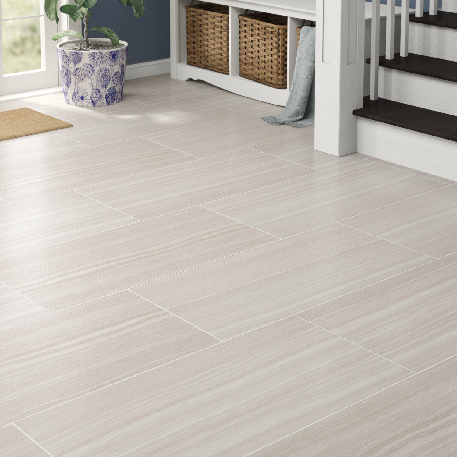 Bedrosians Matrix 18 X 36 Porcelain Field Tile In Azul Wayfair Porcelain Field Tile In Azul