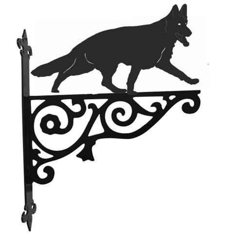 German Shepherd Ornamental Bracket Steel Images