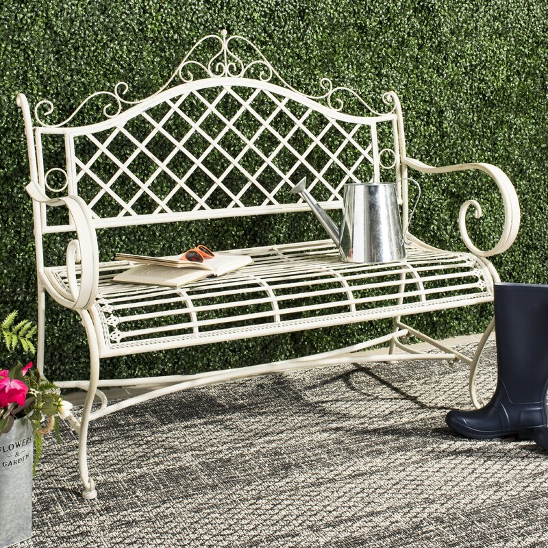 Amazon Wrought Iron Garden Bench