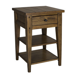 Menifee End Table With Storage by Loon Peak
