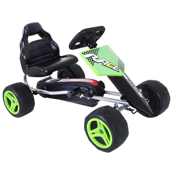 boys pedal car