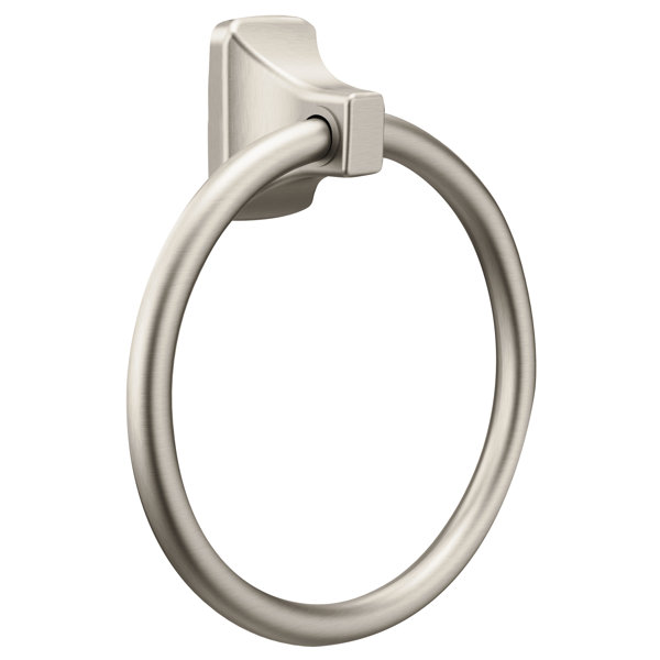 Contemporary Towel Ring by Moen
