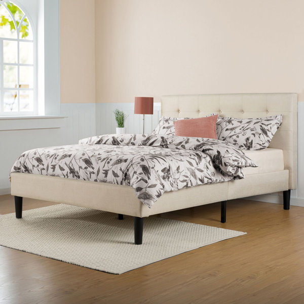 Leonard Upholstered Platform Bed by Zipcode Design