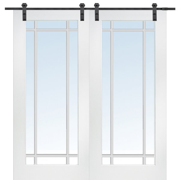 MDF Primed Interior Barn Door by Verona Home Design