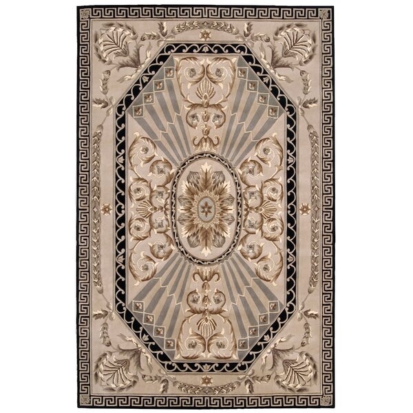 Versailles Palace Hand-Tufted Beige Area Rug by Nourison