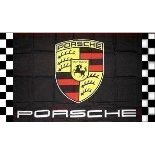 Porsche Checkered Polyester 3 x 5 ft. Flag by NeoPlex