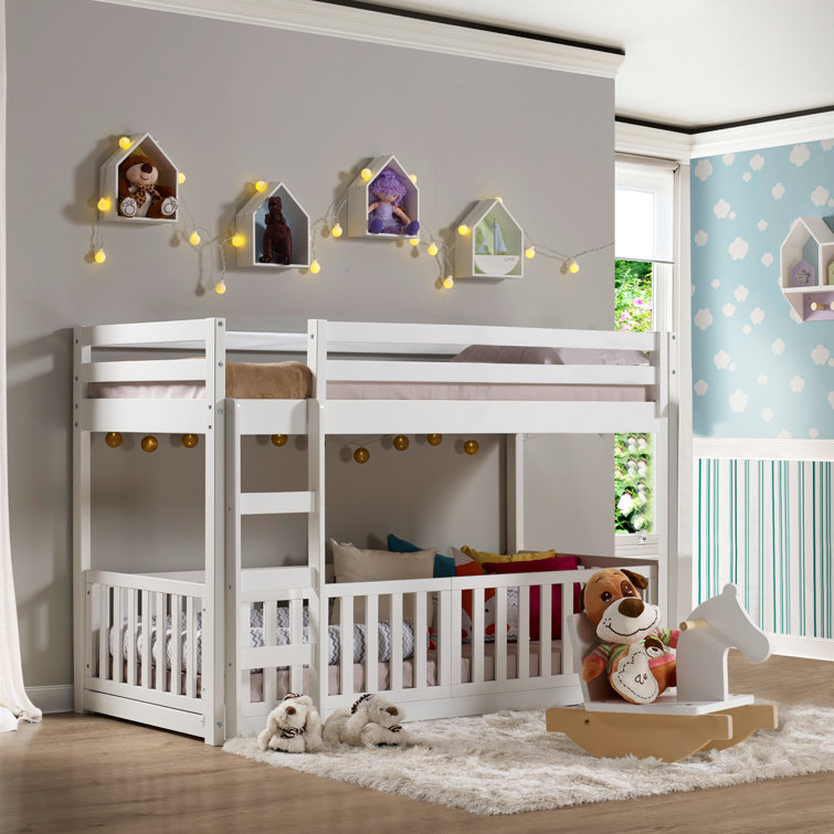 cot and bunk bed