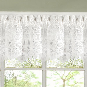 Old World Style Floral Heavy Lace Kitchen 58