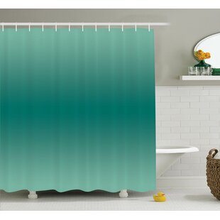 Fabiola Ocean Waves Theme Decor Single Shower Curtain