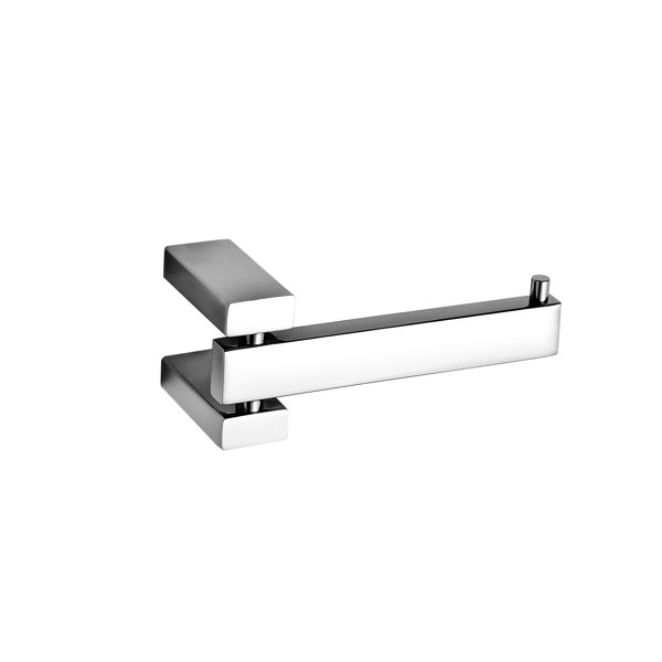 Cortesi Home Enzo Wall Mounted Adjustable Toilet Paper Holder & Reviews