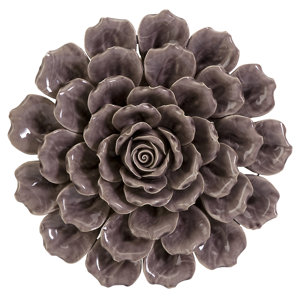 Wall Flower Decor ceramic wall accents you'll love | wayfair Wall Flower Decor ceramic wall accents you'll love | wayfair